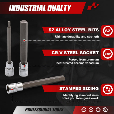 NIKI MOTORSPORTS precision bevel and chamfered ends ease smooth insertion.