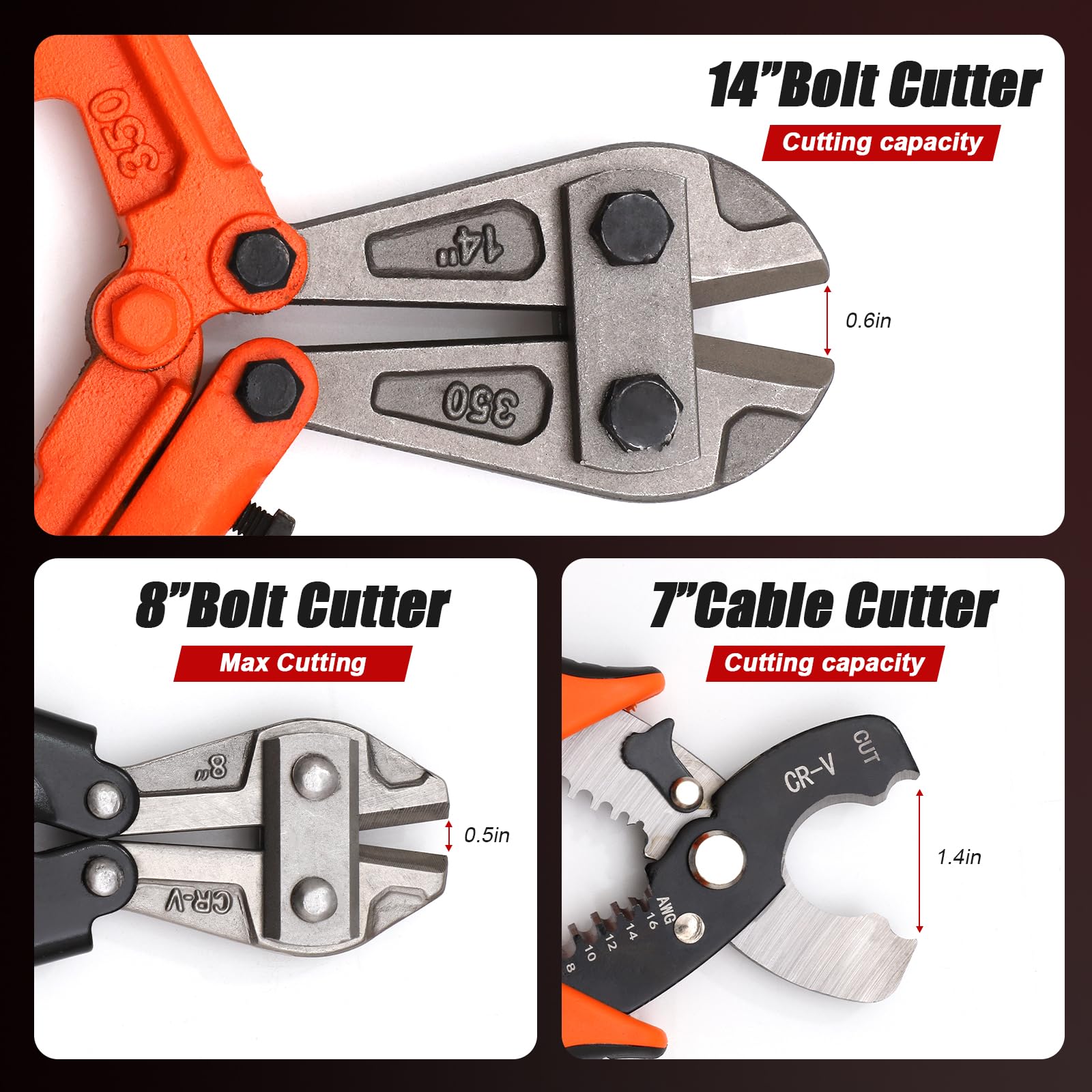 NIKI MOTORSPORTS chrome-vanadium steel jaws on a heavy-duty cutter