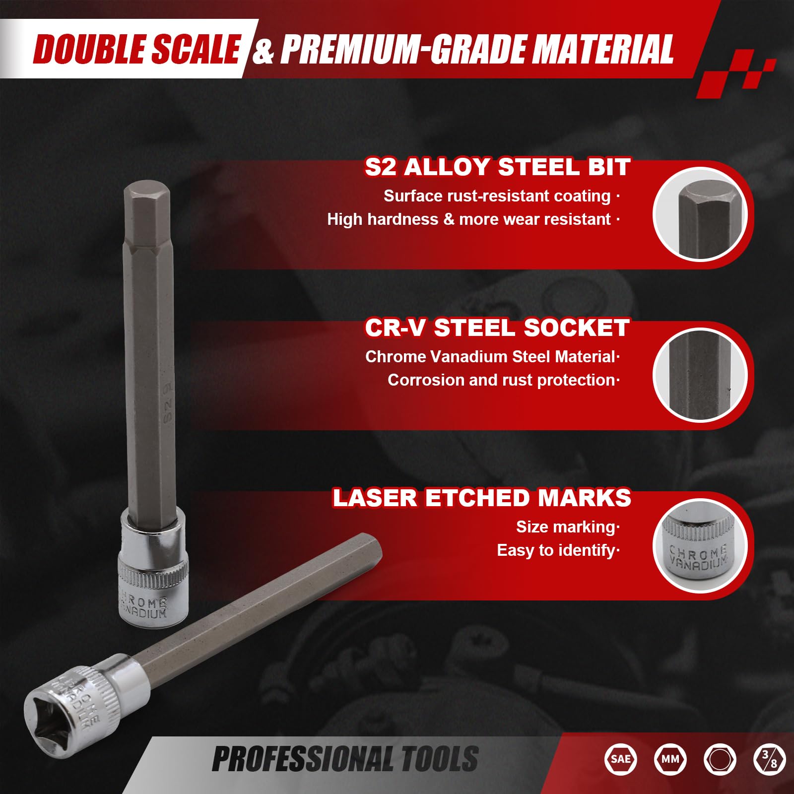 NIKI MOTORSPORTS compatible with drills and ratchets for efficient assembly.