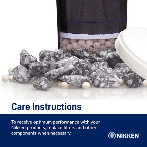 Nikken mineral stones pack compatible with Aqua Pour units for convenient replacement