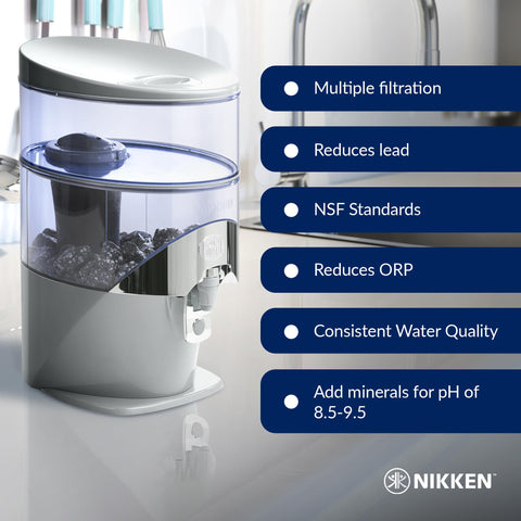Nikken PiMag Waterfall cartridge illustrating easy installation into PiMag system
