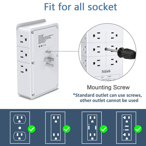 Nikleb 1080J surge protection guards devices against power spikes.
