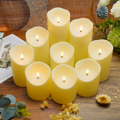Nimiko flameless candles safe for families and children indoors.