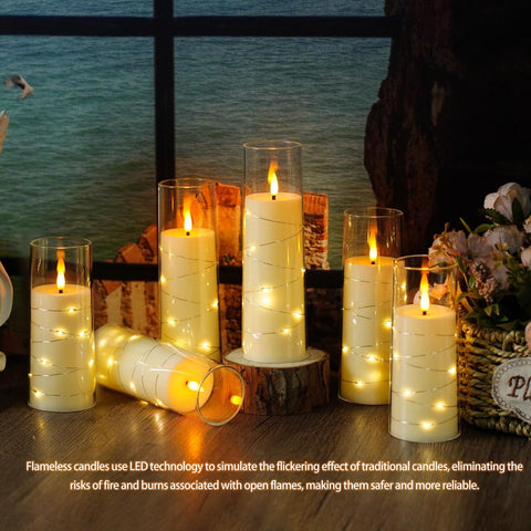 Soft glow from Nimiko ivory candles enhances cozy ambiance.