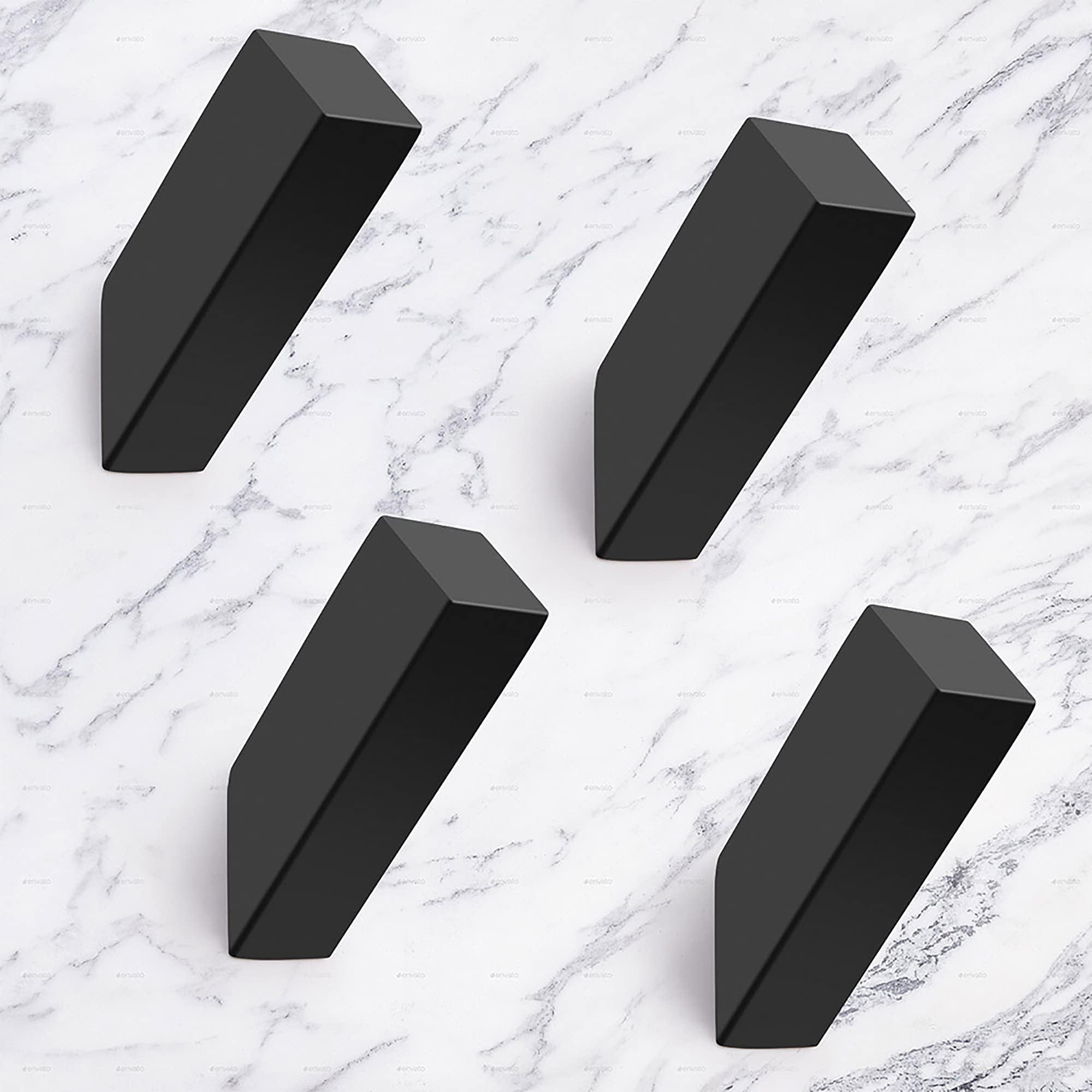 NINETREX matte black towel hook wall-mounted for organized bathroom spaces