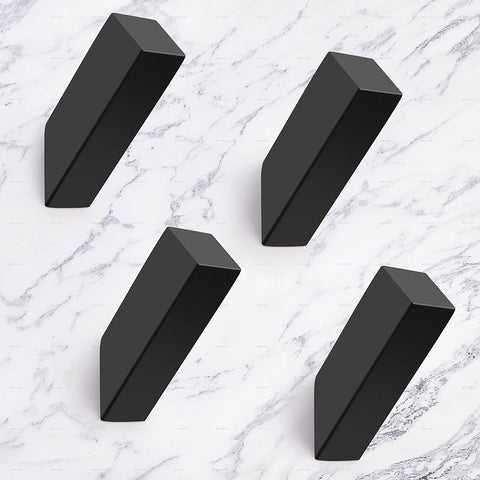 NINETREX matte black towel hook wall-mounted for organized bathroom spaces