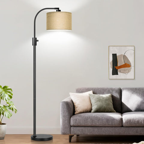 Nintiue lamp head rotates 360 degrees for flexible reading.