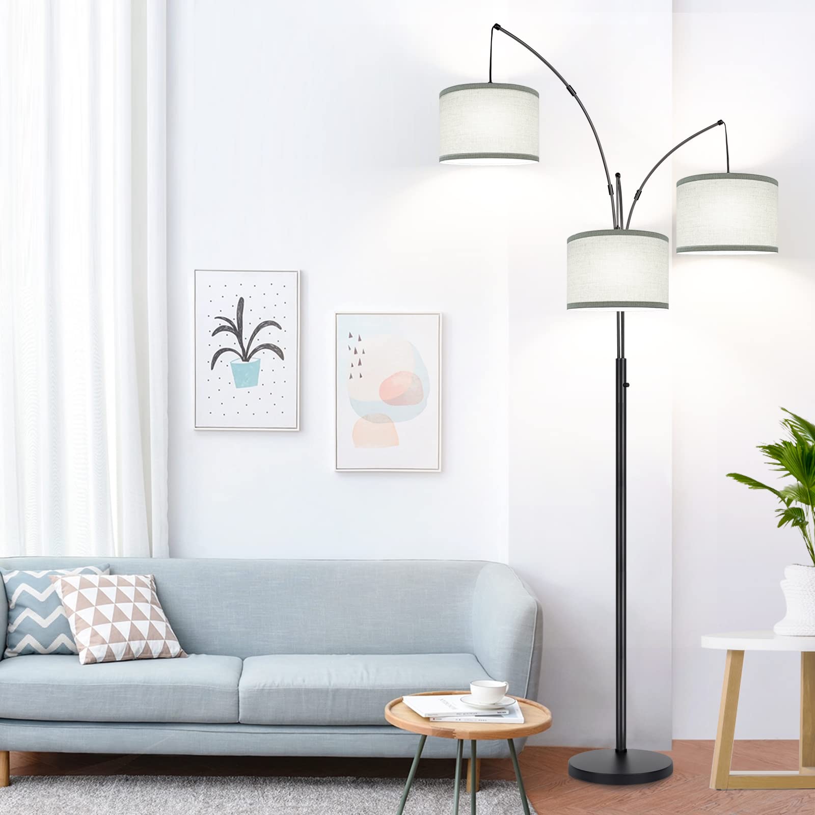 Nintiue daylight 5000K bulbs for crisp task lighting and reading
