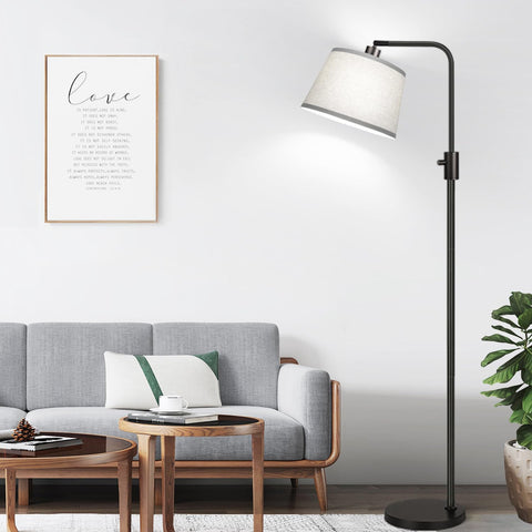 Nintiue floor lamp provides 2700K warm white glow for cozy evenings