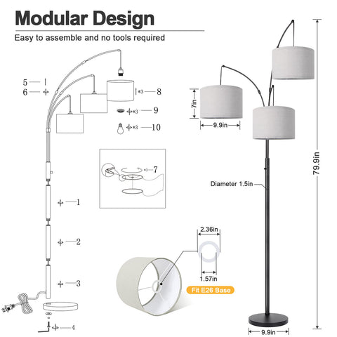 Nintiue E26 base compatibility for flexible bulb choices