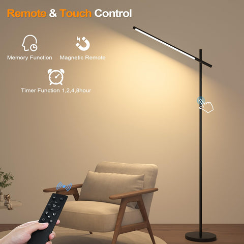 Nintiue lamp showing anti-tip base and sturdy construction