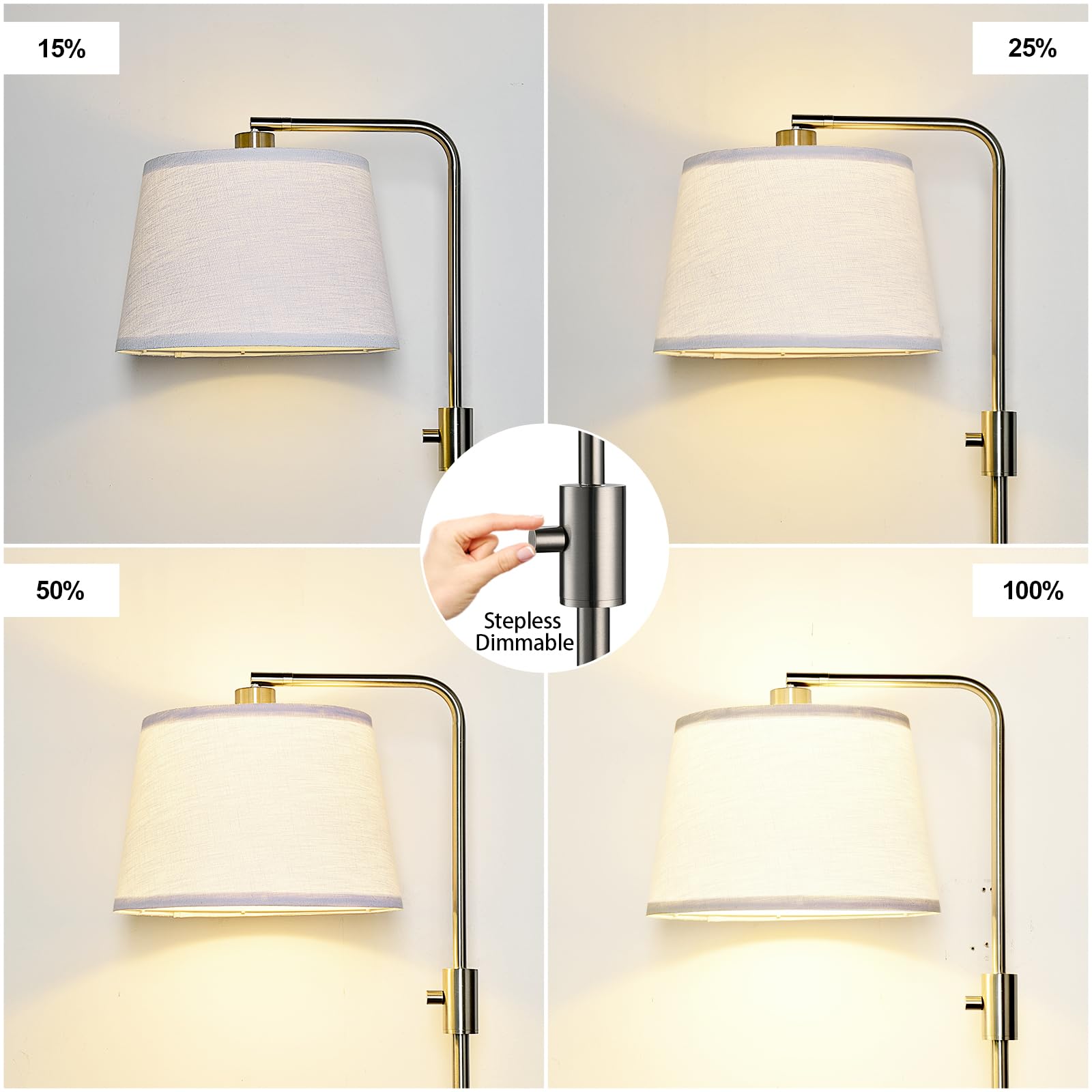 Nintiue LED Edison bulb included delivers bright, steady illumination