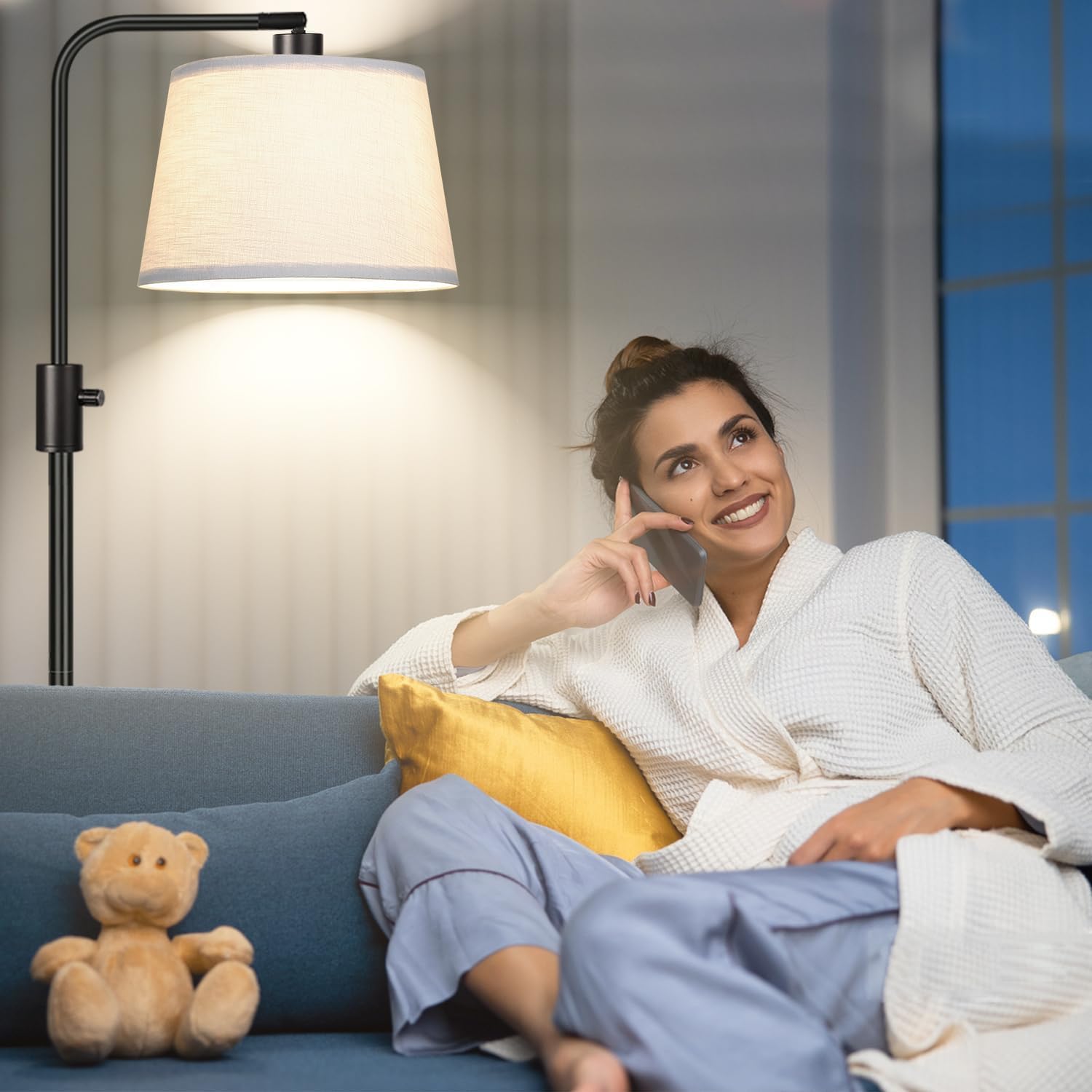 Nintiue long 5.9-foot cord offers placement flexibility