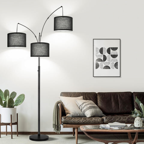 Nintiue modern living room lamp complements contemporary decor