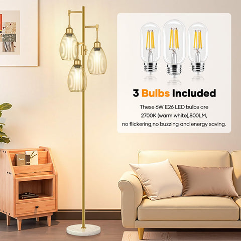 Nintiue stepless dimming floor lamp offering precise brightness control.