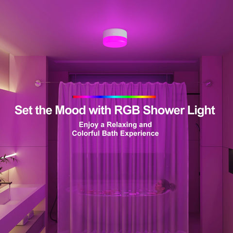 NIORSUN bathroom light installation ready for inside shower and more