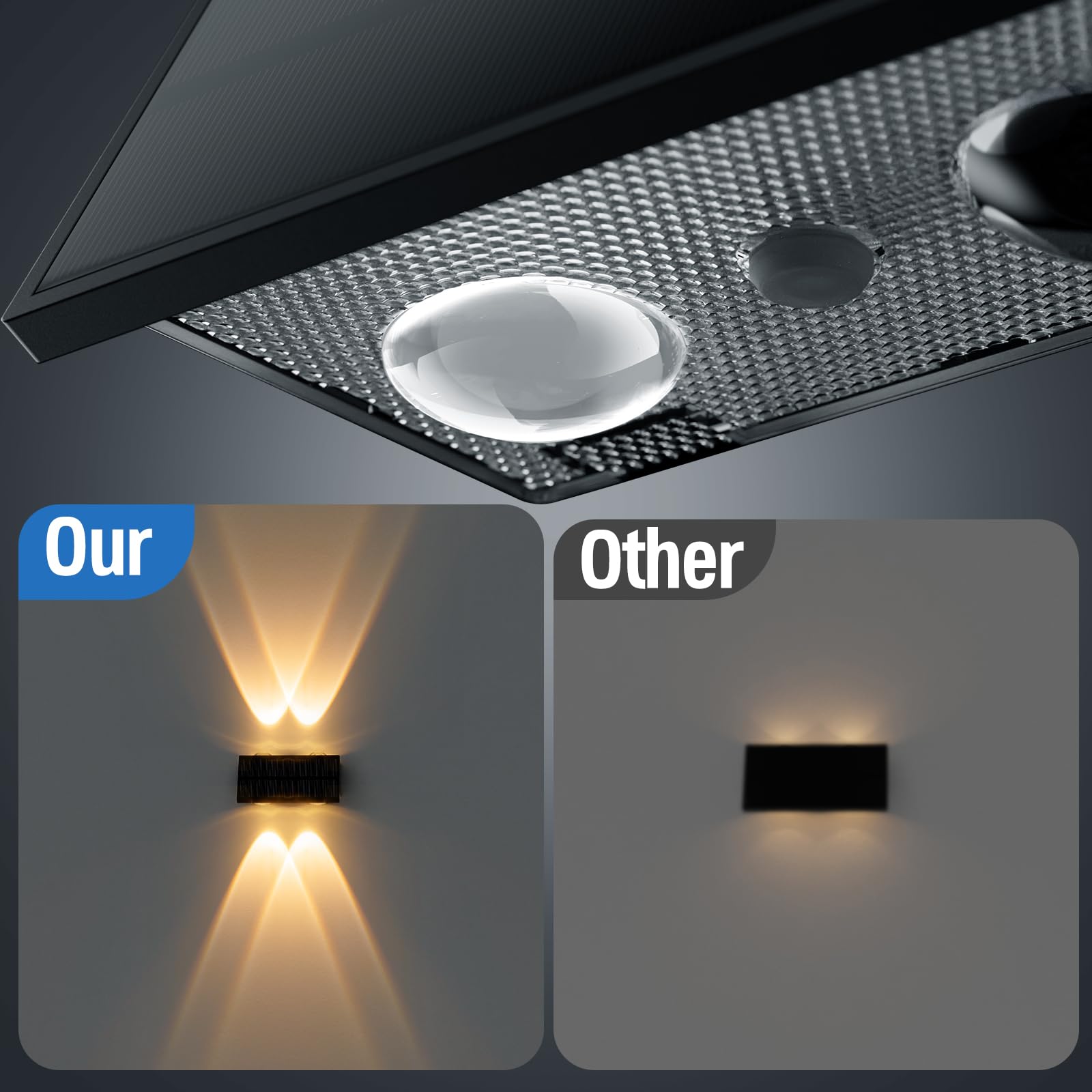 NIORSUN dual installation options simplify setup with screws or adhesive.