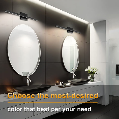 NIORSUN easy-installation vanity light simplifies upgrading with standard US junction boxes.