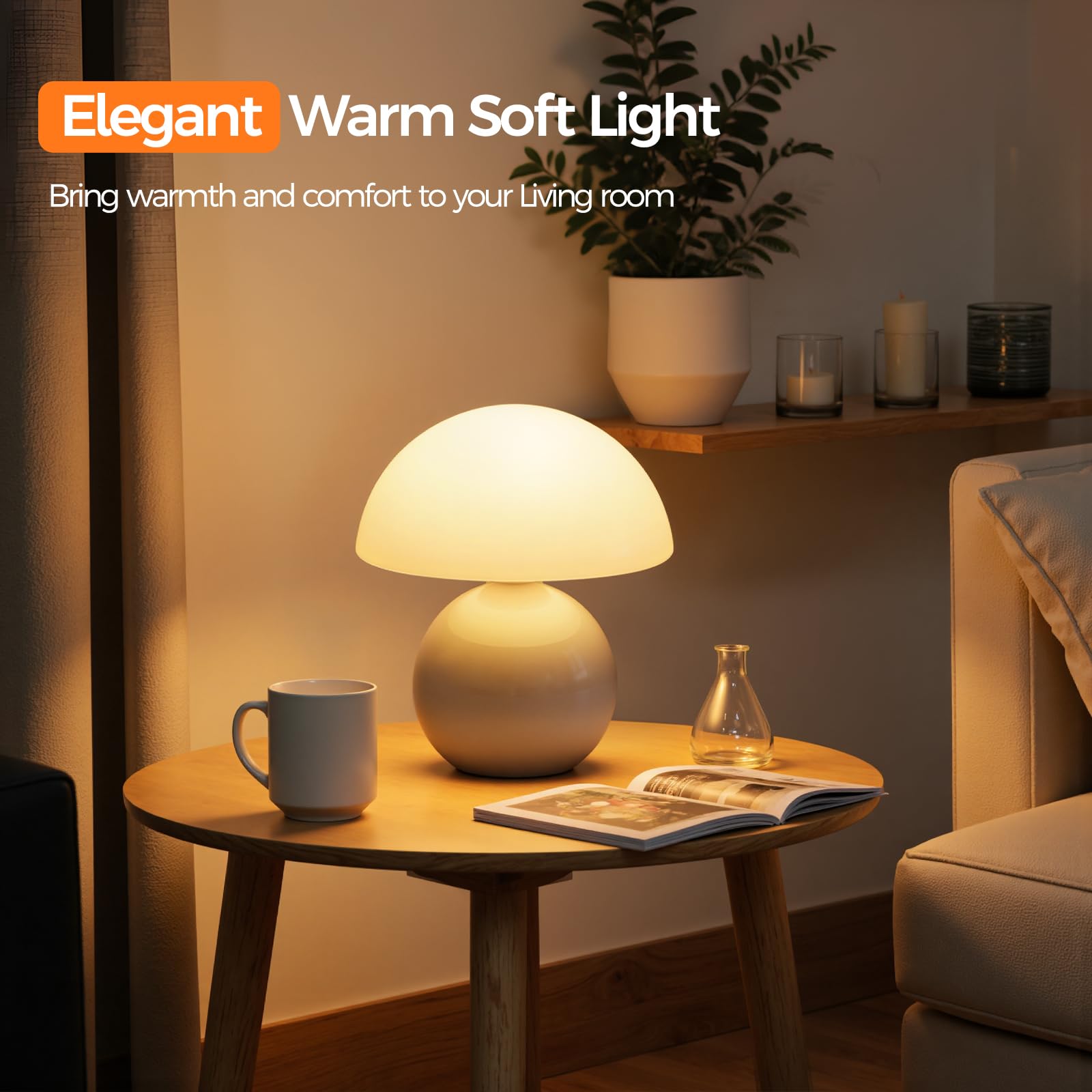 NIORSUN bedside companion for reading and relaxation