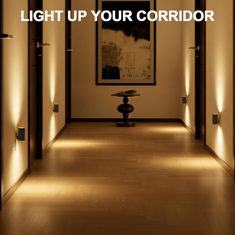 Compact design ideal for bedrooms, hallways, bathrooms, and nurseries.