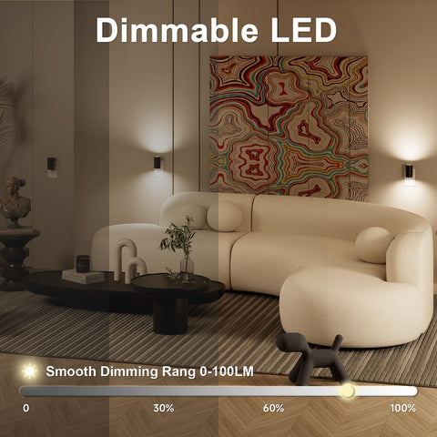 NIORSUN ultra-slim design night light blends with modern decor.