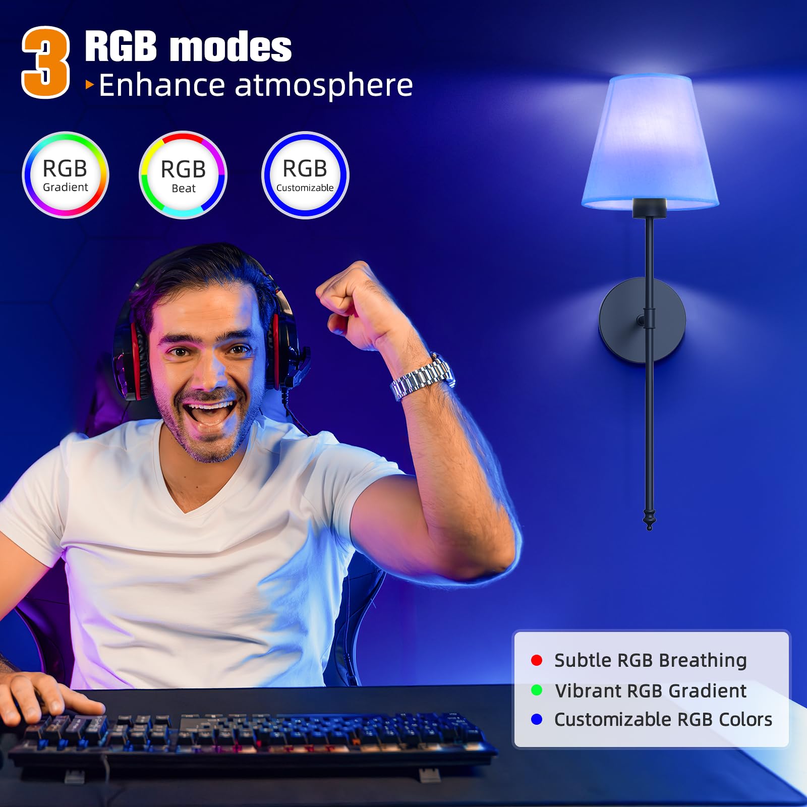 NIORSUN rechargeable bulbs 5200mAh detail for long-lasting brightness