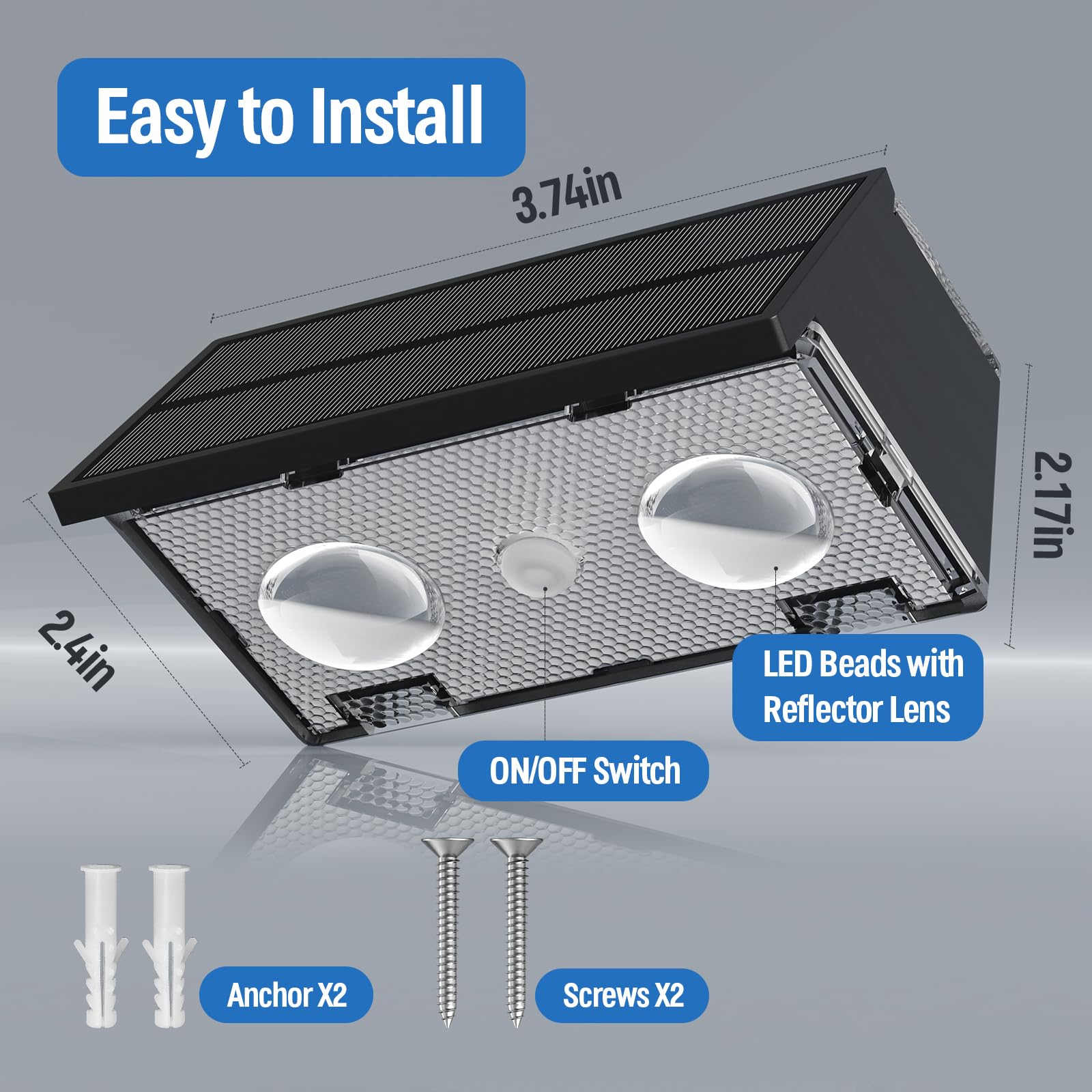 NIORSUN romantic outdoor lighting with a 38-degree beam for twilight scenes.