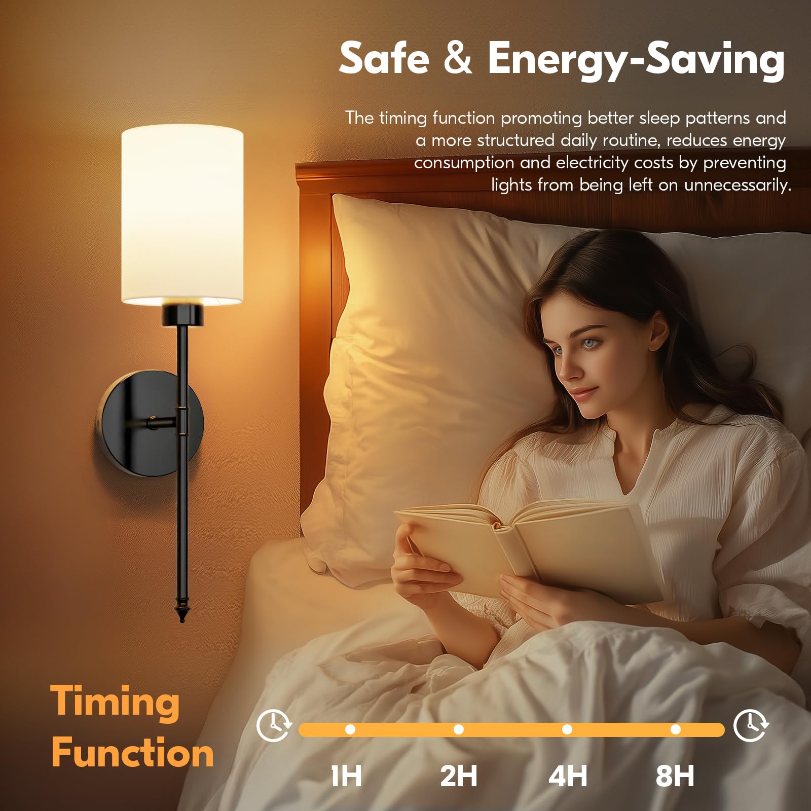 NIORSUN timer and memory function for effortless nightly setups