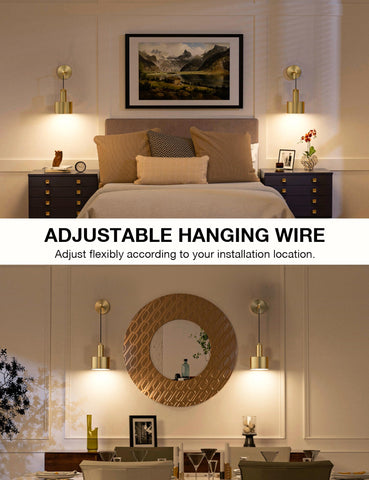 NIORSUN wireless remote control makes brightness adjustments effortless.
