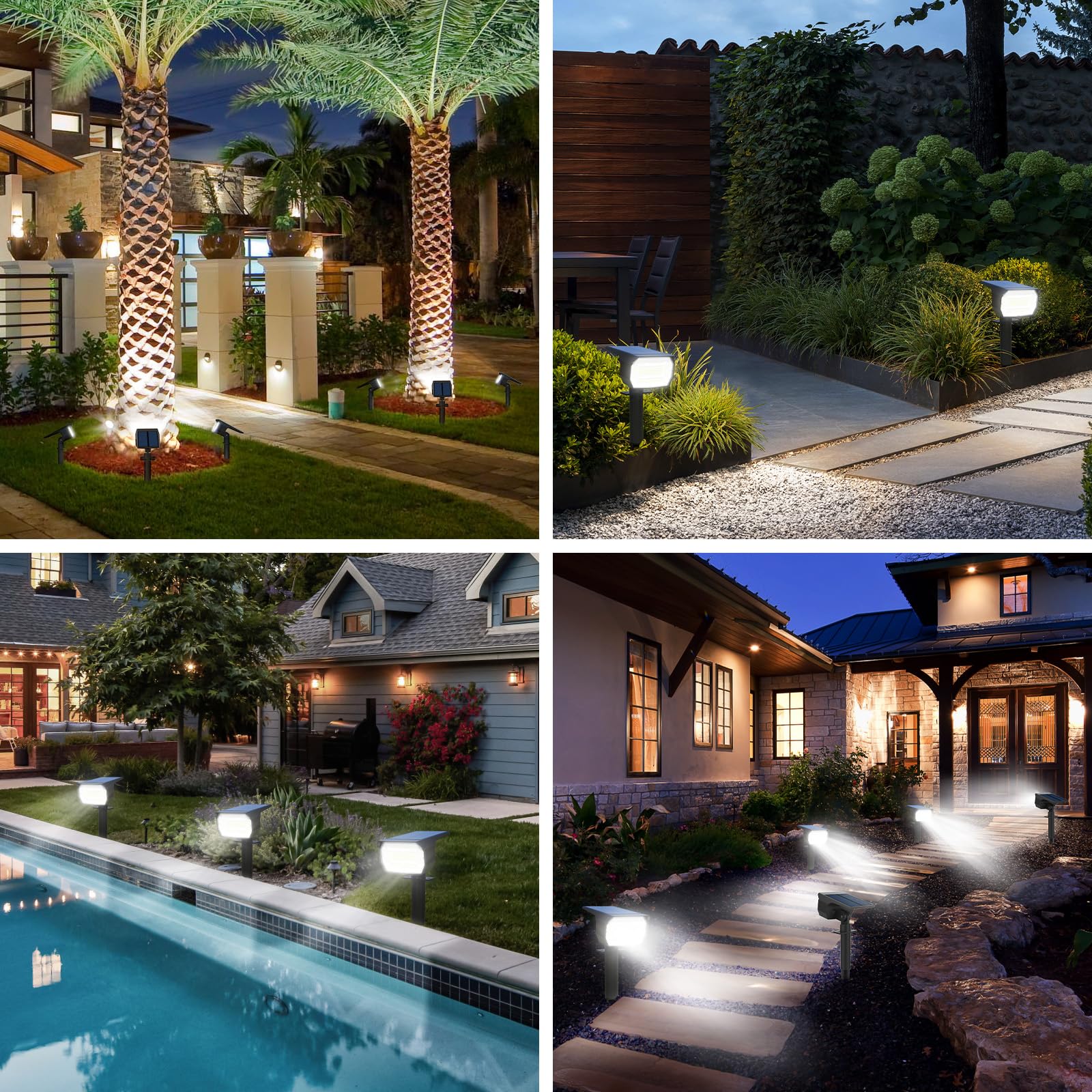 Nipify durable LED core ensures long-lasting, bright outdoor illumination.