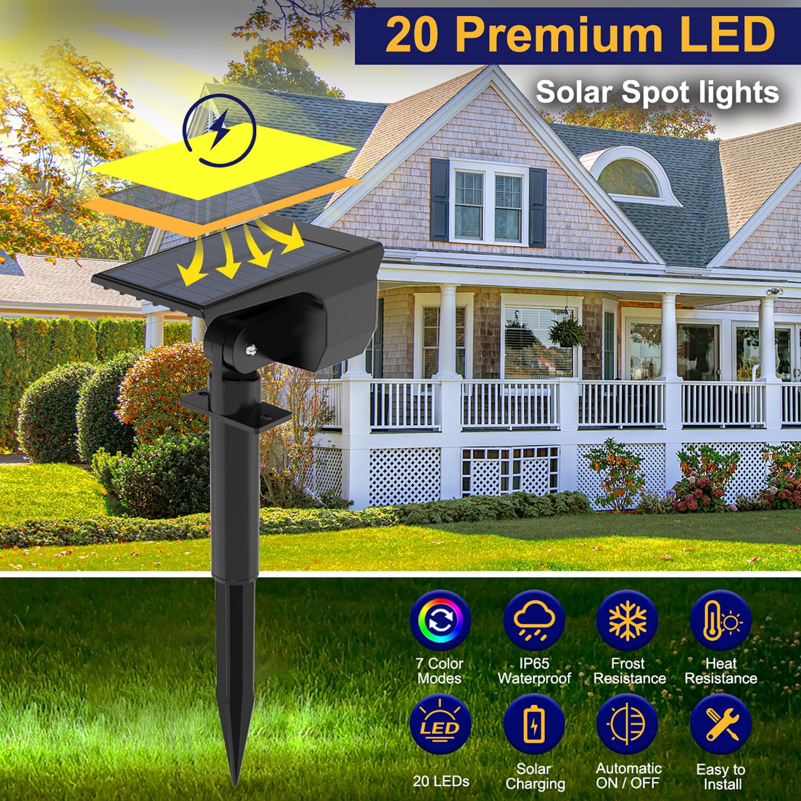 nipify holiday outdoor light display adds festive glow.