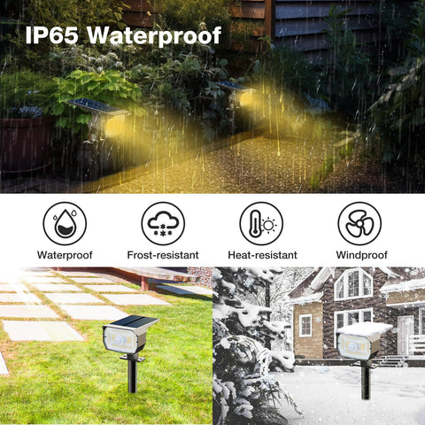 Nipify landscape lighting along driveway creates welcoming ambiance.