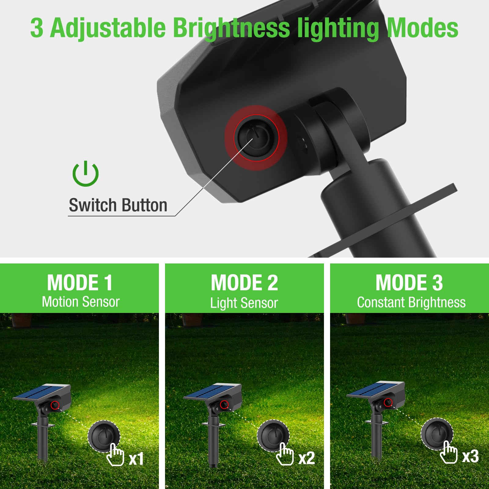 Nipify solar spot light is waterproof and built to endure outdoor weather
