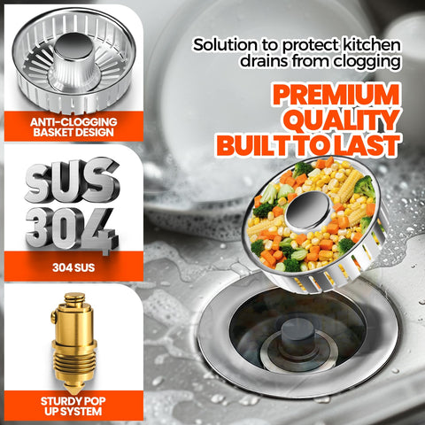 Nipoko brass core pop-up mechanism with smooth lifting and sealing