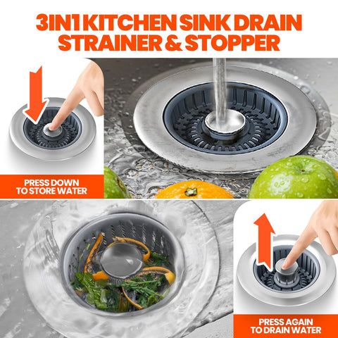 Nipoko stainless steel 304 construction with polypropylene basket blends strength.