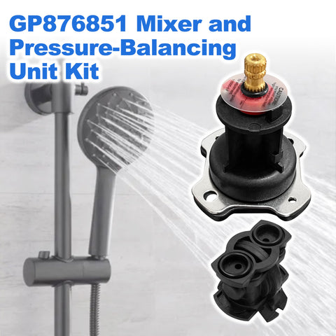 GP876851 pressure-balancing unit maintains stable water pressure for Kohler compatibility.