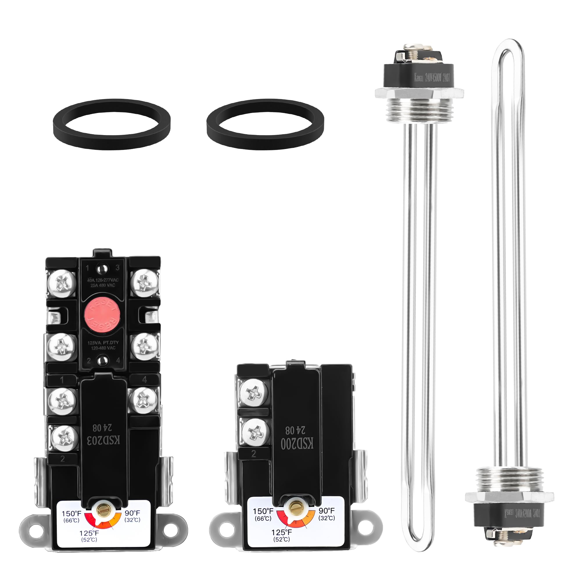 NISHCON EWH-01 dual elements ready for replacement and efficiency.