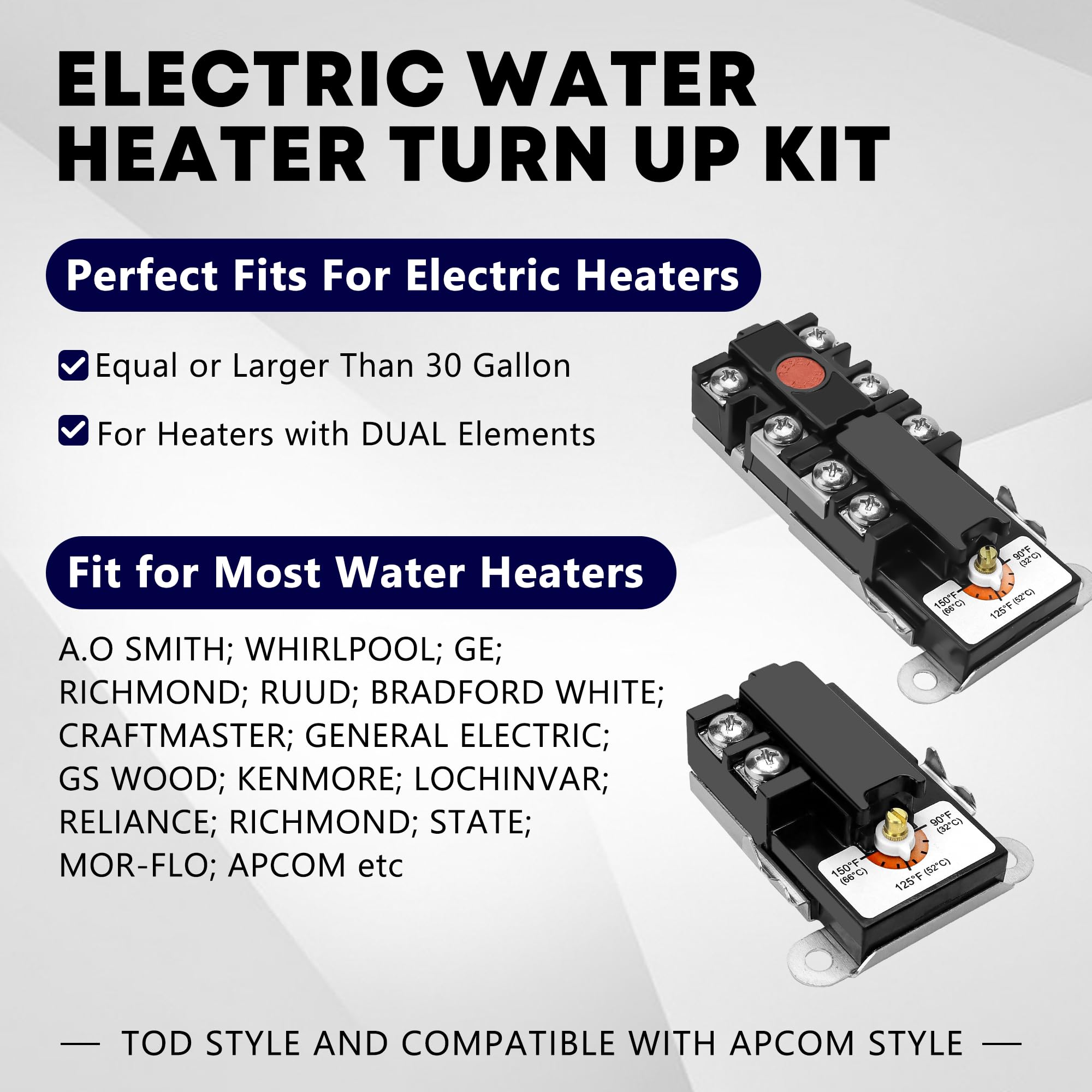 NISHCON EWH-00 safety switch helps prevent overheating