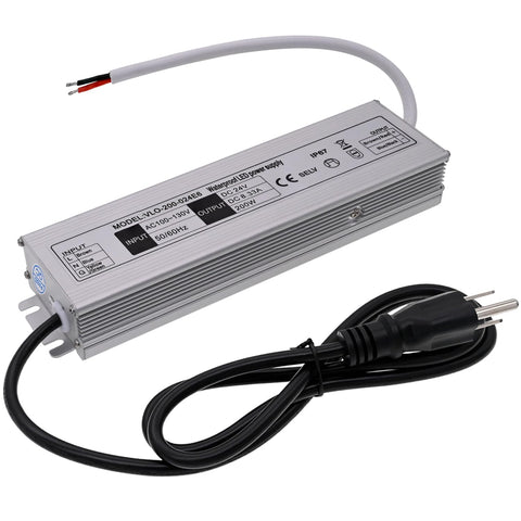NISICO 24V power supply front view for reliable LED driver in compact housings.