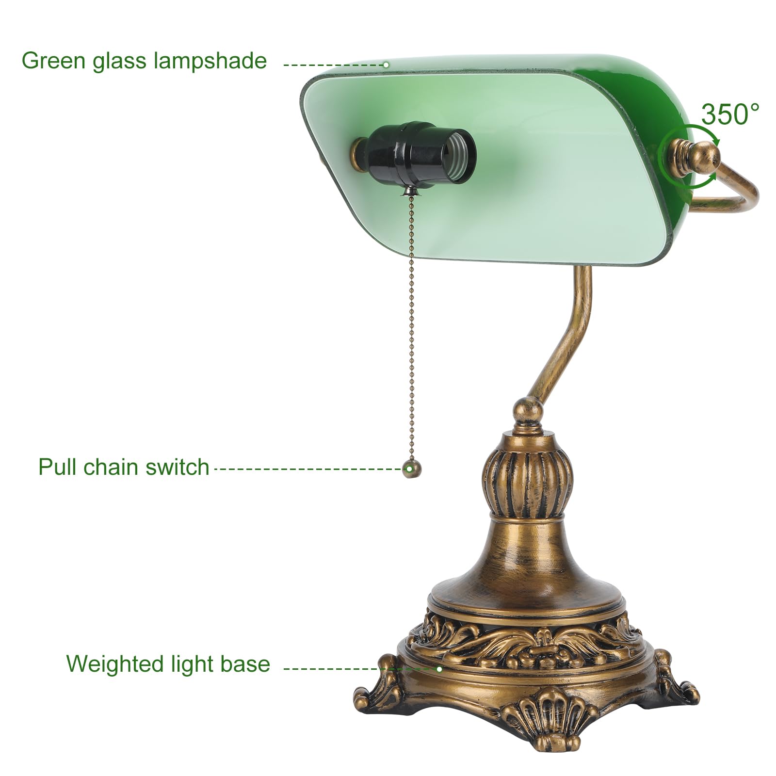 NISSAFORS lamp uses standard E26 socket, offering bulb versatility up to 60W.
