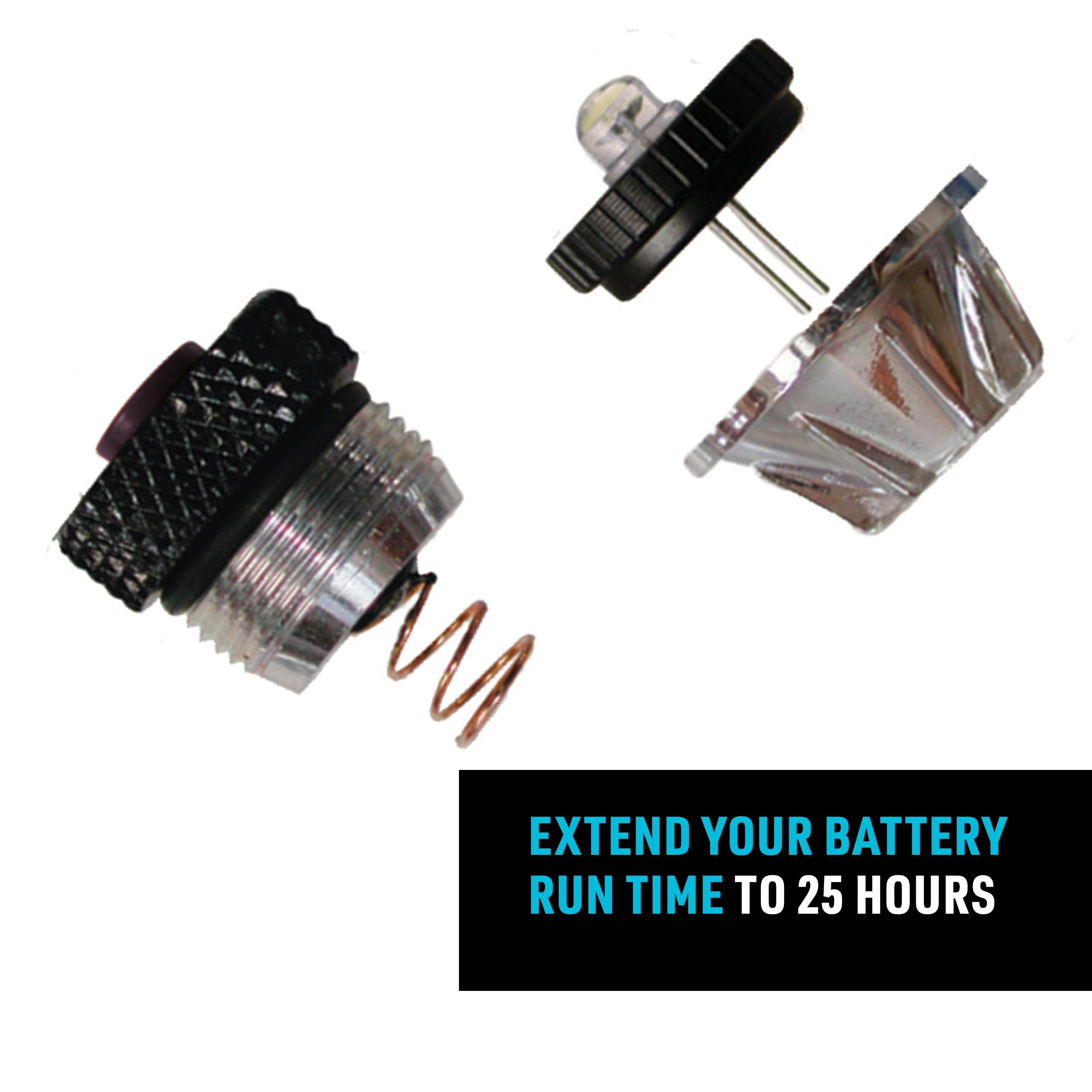 Nite Ize LED Upgrade II easy upgrade for existing AA Maglite flashlights.