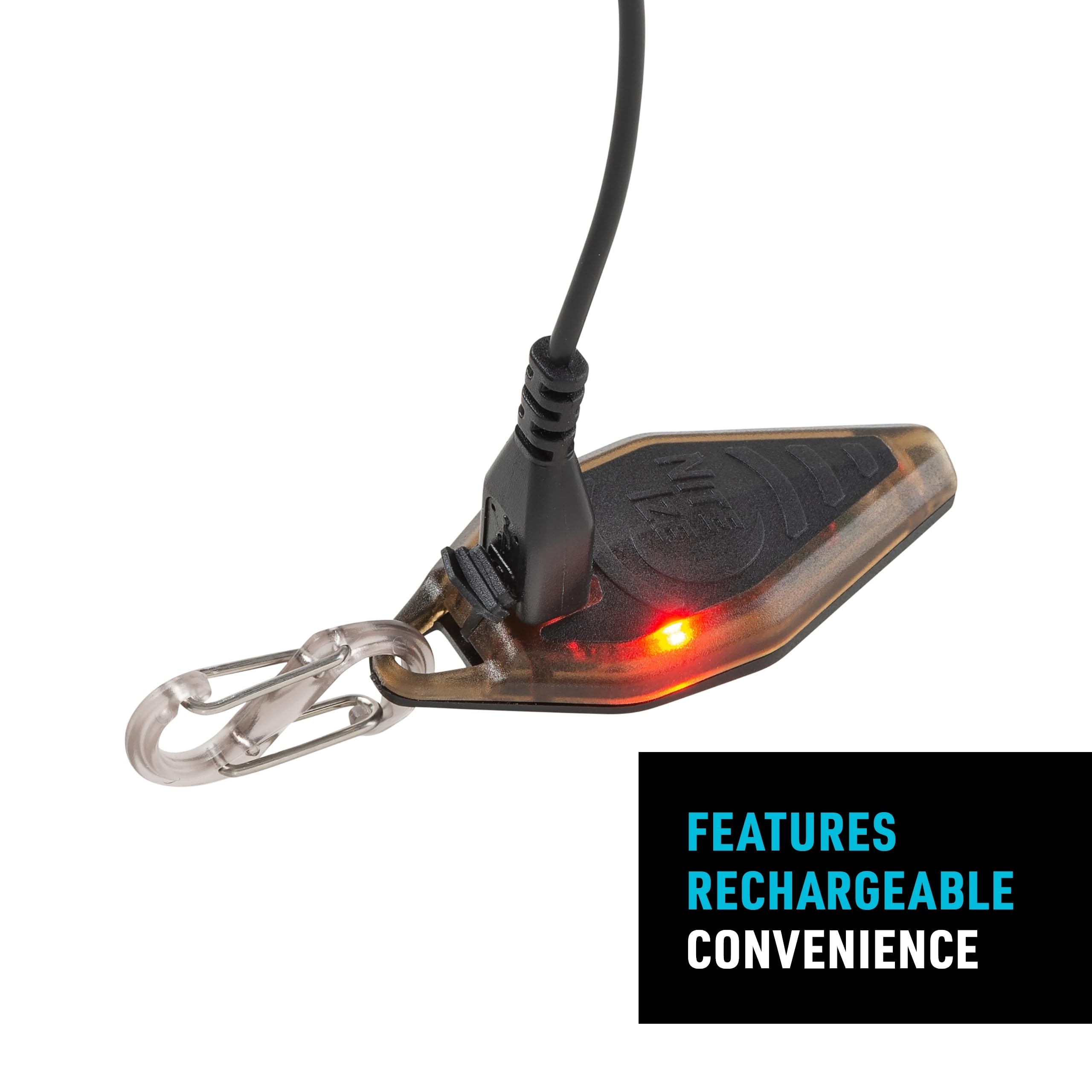 Nite Ize Radiant Microlight auto-off-feature: preserves battery during idle moments.