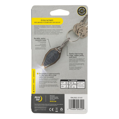 Nite Ize Radiant Microlight-water-crush-resistant: ready for rain, dust, and adventure.