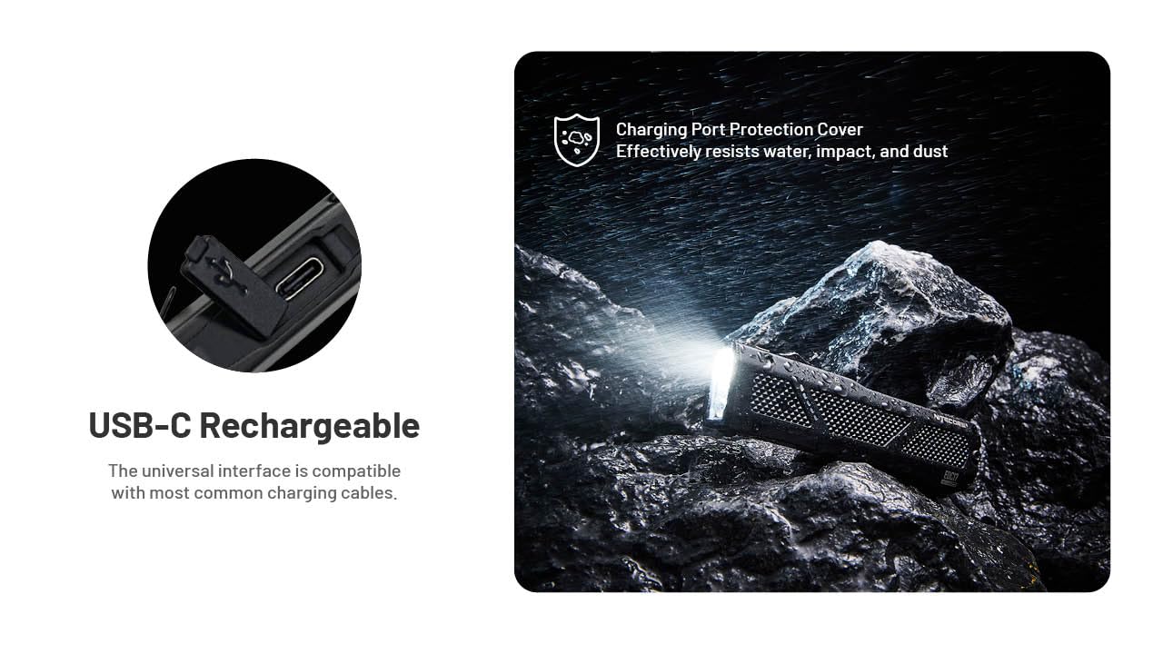 Nitecore EDC17 includes a Nitecore sticker and accessories.