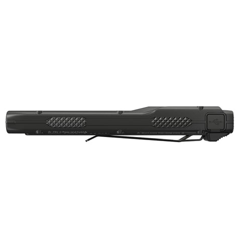 Nitecore EDC25 USB-C rechargeable port for quick charging.