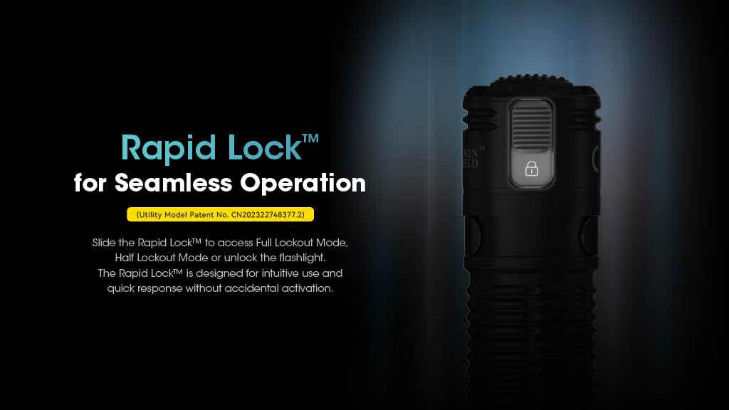 Nitecore EDC31 in-pocket carry with clip and lanyard ready