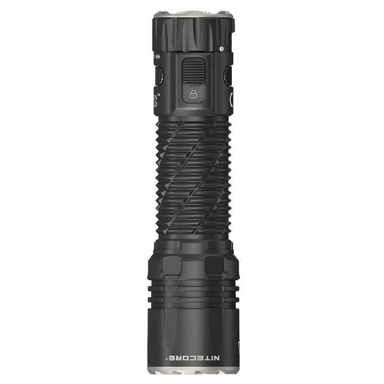 Nitecore EDC35 shows a long-range beam up to 601 yards.