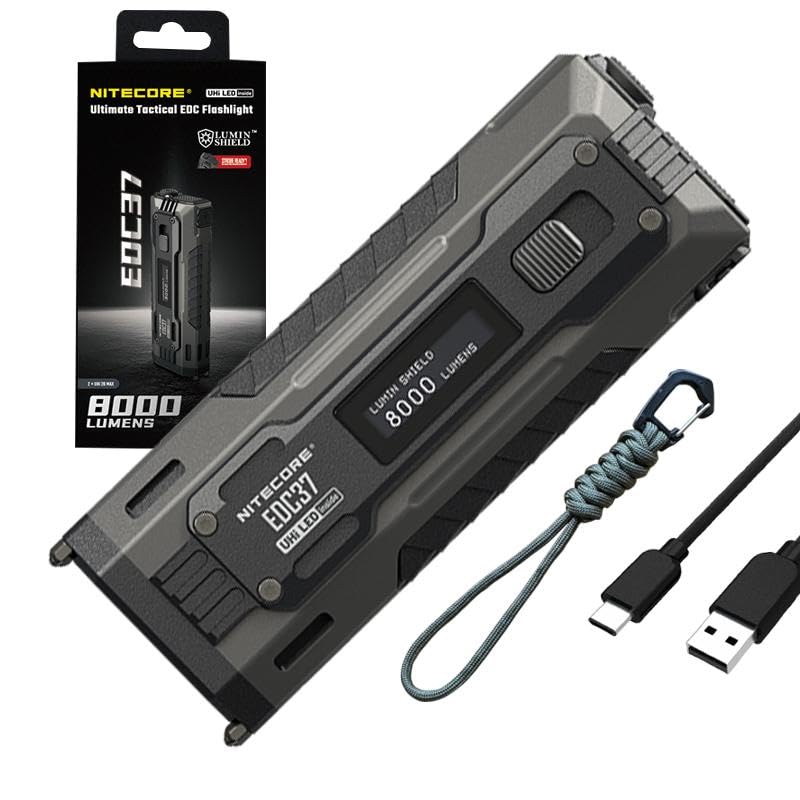 Nitecore EDC37 compact-durability ideal for daily carry and rugged outdoor tasks