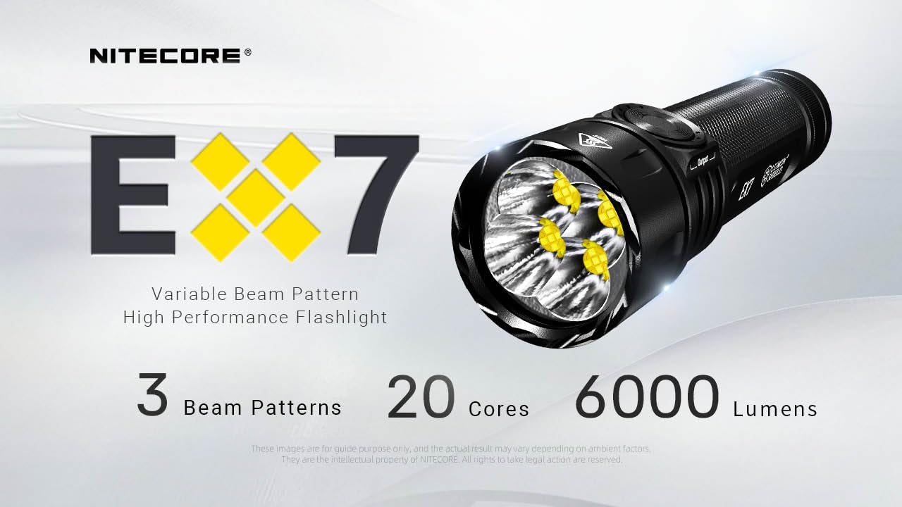 EX7 floodlight broad beam for camping and work sites
