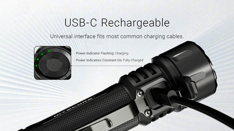 EX7 magnetic tailcap enables hands-free gear mounting